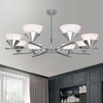 Потолочная люстра в стиле лофт 70138/8 хром — изображение 3