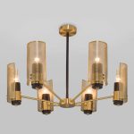 Потолочная люстра с металлическими плафонами 70139/6 латунь — изображение 6