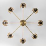 Люстра в стиле лофт 70139/8 латунь — изображение 2