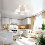 Потолочная люстра с поворотными рожками 70114/5 белый — изображение 4