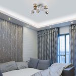 Потолочный светильник с круглыми стеклянными плафонами 30140/6 хром — изображение 2