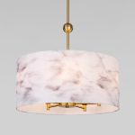 Потолочный светильник с тканевым абажуром 60174/5 латунь — изображение 2