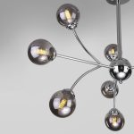 Потолочный светильник с тонированными плафонами 30179 хром — изображение 3