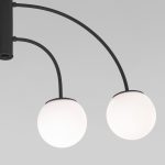 Потолочный светильник со стеклянным плафоном 30179/4 черный — изображение 2