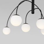 Потолочный светильник со стеклянным плафоном 30179/6 черный — изображение 2