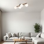 Потолочный светильник со стеклянными плафонами 10270 Estera Wood — изображение 6