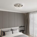 Потолочный светильник со стеклянными плафонами 502111/7 хром — изображение 2