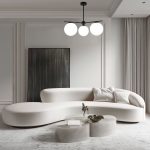 Потолочный светильник со стеклянными плафонами 60147/3 черный — изображение 4