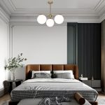 Потолочный светильник со стеклянными плафонами 60147/3 латунь — изображение 4