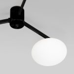 Потолочный светильник со стеклянными плафонами 70220/3 черный — изображение 2