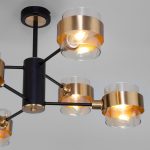 Потолочная люстра в стиле лофт 70127/6 черный — изображение 2