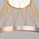 Потолочный светодиодный светильник 40018/1 LED коричневый — изображение 2