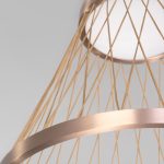 Потолочный светодиодный светильник 40018/1 LED коричневый — изображение 3