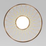 Потолочный светодиодный светильник 40018/1 LED коричневый — изображение 4