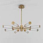 Потолочный светодиодный светильник 50386 LED латунь — изображение 3