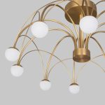 Потолочный светодиодный светильник 90031/10 LED золото — изображение 4