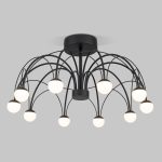 Потолочный светодиодный светильник Ragno 90035/10  LED черный