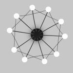 Потолочный светодиодный светильник Ragno 90035/10  LED черный — изображение 3