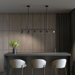 Потолочный светодиодный светильник с поворотным механизмом 20252/6 LED черный — изображение 5