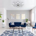 Потолочный светодиодный светильник с пультом управления 90242/16 хром — изображение 4