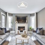 Потолочный светодиодный светильник с пультом управления 90232/3 белый — изображение 4