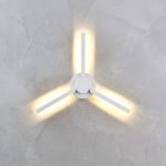 1665 TECHNO LED LEVER белый