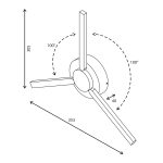 1665 TECHNO LED LEVER белый — изображение 8