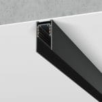 Slim Magnetic Шинопровод накладной (черный) (1 м) 85085/00