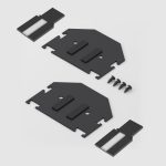 Slim Magnetic Комплект заглушек для шинопровода в натяжной потолок: торцевая и внутренняя (черный) 85233/00 — изображение 3