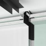 Slim Magnetic Коннектор угловой внутренний для встраиваемого шинопровода под ГКЛ 12,5мм (черный) 85211/00