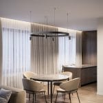 Slim Magnetic Шинопровод накладной (черный) (⌀ 800мм) 85160/00 — изображение 2