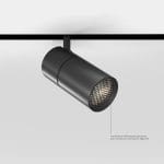 Slim Magnetic R02 Трековый светильник 12W 4200K (черный) 85012/01