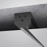 Slim Magnetic Шинопровод в натяжной потолок с декоративными вставками (черный) (2м) 85204/00 — изображение 3