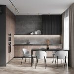 Slim Magnetic Шинопровод встраиваемый с местом под светодиодную ленту (чёрный) (2м) 85132/00 — изображение 4