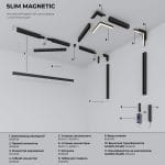 Slim Magnetic SL02 Трековый светильник 12W 3000K (черный) 85005/01 — изображение 5