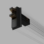 Slim Magnetic Соединитель для круглого шарнирного коннектора (чёрный) 85011/00