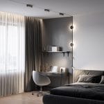 Slim Magnetic Трековый светильник 4W 4000K Cally (черный ) 85172/01 — изображение 6