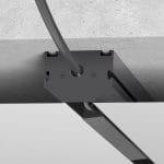 Slim Magnetic Заглушки для шинопровода в натяжной потолок 85204/00 (черный)  (2 шт.) 85206/00 — изображение 2