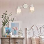 Спот с поворотными плафонами 20025/2 белый с золотом — изображение 4