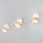 Спот с тремя плафонами 20025/3 белый с золотом — изображение 2