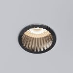 15274/LED 12W 3000K черный жемчуг IP44