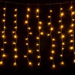 Светодиодная гирлянда занавес теплый белый 1,5*1м IP20 200-001 теплый белый — изображение 4