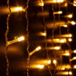 Светодиодная гирлянда занавес теплый белый 1,5*1м IP20 200-001 теплый белый — изображение 7