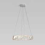 Светодиодная хрустальная люстра 101004 LED никель хрусталь Strotskis — изображение 2