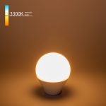 Светодиодная лампа G45 7W 3300K E14 BLE1405