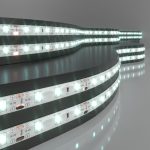 Светодиодная лента 12 В 4,8 Вт/м 60 Led/м 2835 IP65, холодный белый 6500К, 5 м Лента светодиодная 12V 4,8W 60Led 2835 IP65 холодный белый, 5м