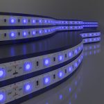 Светодиодная лента 24 В 14,4 Вт/м 60 Led/м 5050 IP20, синий, 5 м Лента светодиодная 24V 14,4W 60Led 5050 IP20 синий, 5м