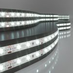 Светодиодная лента 24 В 4,8 Вт/м 60 Led/м 2835 IP65, холодный белый 6500K, 5 м Лента светодиодная 24V 4,8W 60Led 2835 IP65 холодный белый, 5м