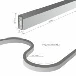 Гибкий неон LS001 220V RGB 12W 80Led 5050 IP67 односторонний , 50 м — изображение 4