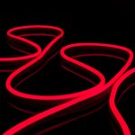 Гибкий неон LS001 220V 9.6W 120Led 2835 IP67 односторонний красный, 50 м — изображение 4